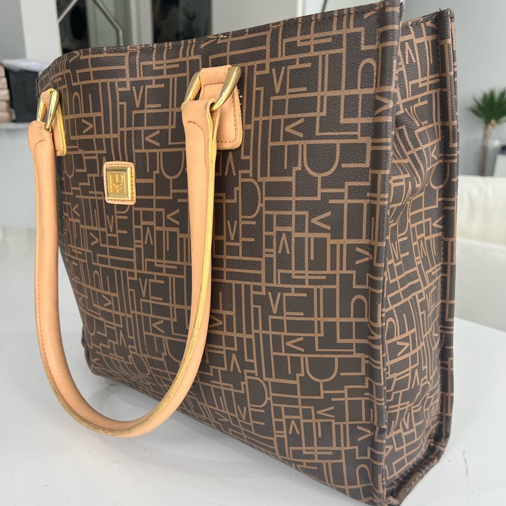 Diane Von Furstenberg Monogram Shoulder Bag